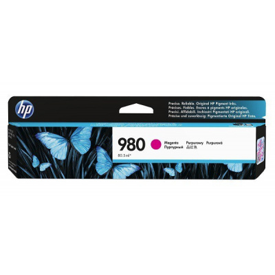 HP 980 D8J08A purpurová (magenta) originálna cartridge