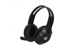 HP DHH-1601 sluchátka s mikrofonem 194S2AA, ovládání hlasitosti, černá, klasická typ 2x 3.5 mm jack