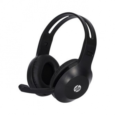 HP DHH-1601 sluchátka s mikrofonem 194S2AA, ovládání hlasitosti, černá, klasická typ 2x 3.5 mm jack