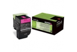 Lexmark 80C2HM0 purpurový (magenta) originálny toner