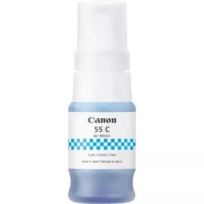 Canon GI-55 C 6289C001 azúrová (cyan) originálna atramentová náplň
