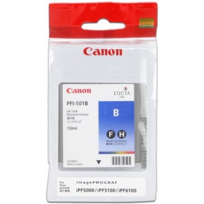 Canon PFI-101B 0891B001 modrá (blue) originálna cartridge