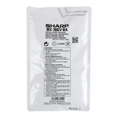 Sharp MX-36GVBA čierny (black) originálny developer