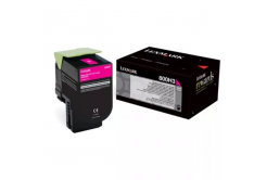 Lexmark 80C0S30 purpurový (magenta) originálny toner