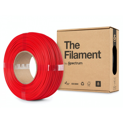 "The Filament" by Spectrum TF-24075, ReFill PLA HS, 1,75mm, 1000g, červený (Fire red)