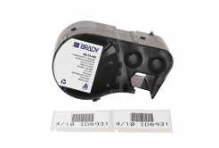Brady M5-78-492 / 170896, 25.40 mm, Polyester, čierna tlač / biely podklad