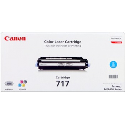 Canon CRG-717 2577B002 azúrový (cyan) originálný toner