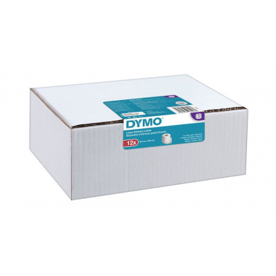 Dymo 99012, 2093093, 89mm x 36mm, papírové originálne štítky, 12ks