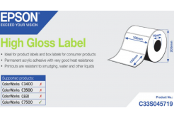Epson C33S045719 label roll, normal paper, 102x152mm