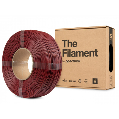 "The Filament" by Spectrum TF-24176, ReFill, ASA CF, 1,75mm, 1000g, červený (Red)