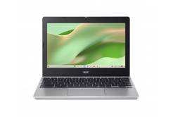 Acer Chromebook 311 CB311-12H-C1MG NX.KX1EC.004 Notebook, N100, 11,6", 1366x768, 4GB, 128GB eMMC, UHD, Chrome, Silver, 2R