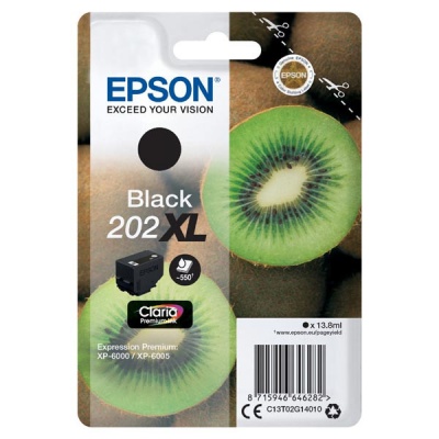 Epson 202 XL C13T02G14010 čierna (black) originálna cartridge