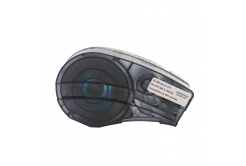 Brady M21-125-C-342-WT, 6 mm x 2,13 m, čierna tlač / biely podklad, kompatibilná páska