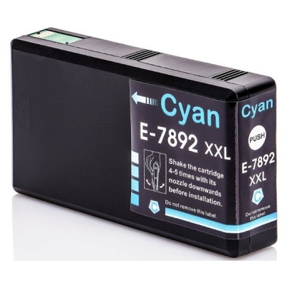 Epson T7892 azúrová (cyan) kompatibilná cartridge