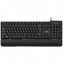 Genius KB-100XP 31310050403, klávesnice CZ/SK, klasická, voděodolná, typ drátová (USB), černá, ergo předložka