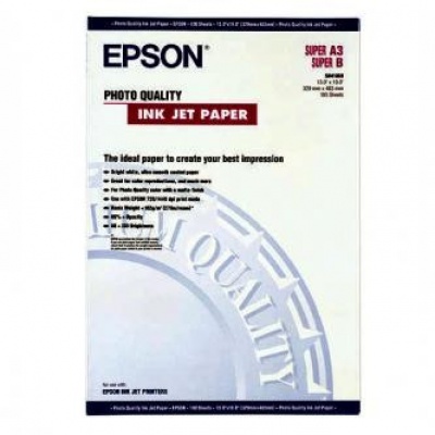 Epson Photo Quality InkJet Paper, foto papír, matný, bílý, Stylus Pro XL, XL+,1500, Laser 15, A