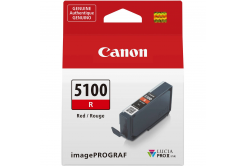 Canon PFI-5100 R 6958C001 červená (red) originálna cartridge