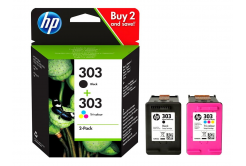 HP 303 3YM92AE farebná (CMYK) sada originálne cartridge