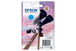 Epson 502 azúrová (cyan) originálna cartridge