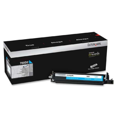Lexmark 70C0D20 azúrový (cyan) originálny developer