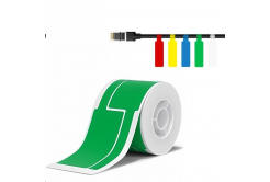 Niimbot 1EA01174401, 25x76mm, 200ks, zelené samolepiace štítky na káble