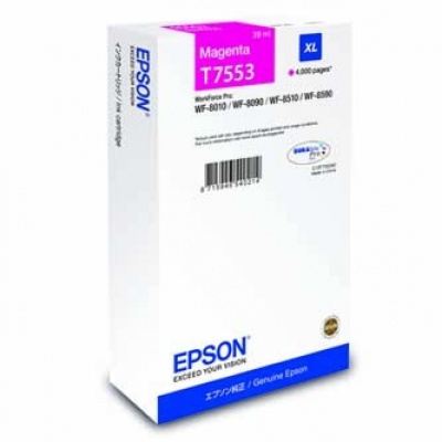 Epson T7553 T755340 purpurová (magenta) originálna cartridge