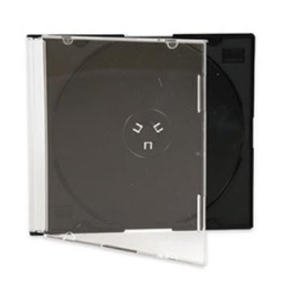 BOX na 1CD SLIM čierný tray