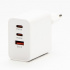Powerton Síťový adaptér 65W, 3 porty, USB-C, USB-A, 65W GaN Charger