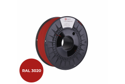C-Tech 3DF-P-PETG1.75-3020 3D filament, PREMIUM LINE, PETG, dopravná červená, RAL3020, 1,75mm, 1kg