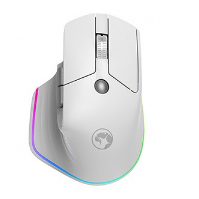 Myš bezdrátová, Marvo G803 G803 WH, bílá, optická, 4000DPI