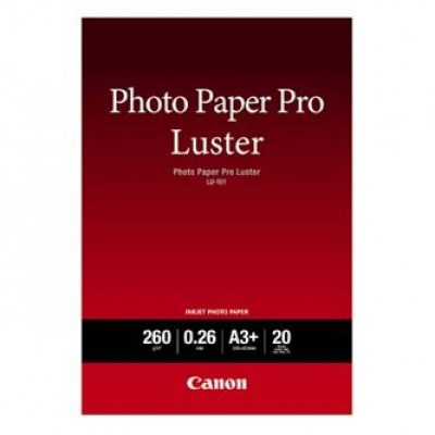 Canon Paper Pro Luster Photo 6211B008, 260 g/m2, A3+, lesklý, atramentový, biely, foto papier