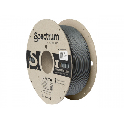 Spectrum 80594 3D filament, r-PETG, 1,75mm, 1000g, Sivý (Iron grey)