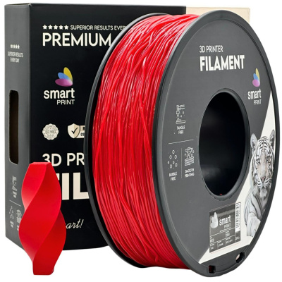 Smart Print FG-S121-E1, 3D filament, TPU 95A, 1,75mm, 1000g, červený (Red)