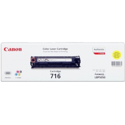 Canon CRG-716 žltý (yellow) originálný toner