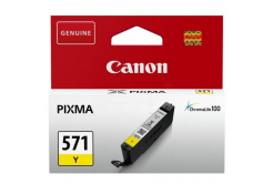 Canon CLI-571Y 0388C001 žltá (yellow) originálna cartridge
