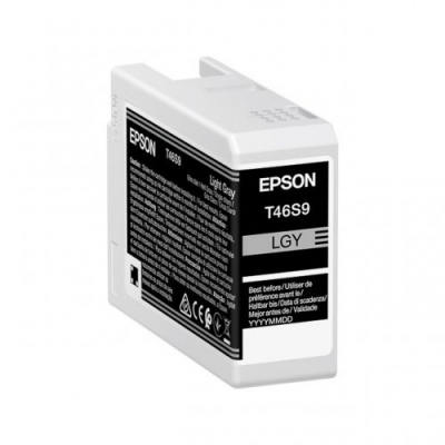 Epson T46S9 C13T46S900 světlá šedá (light gray) originální cartridge