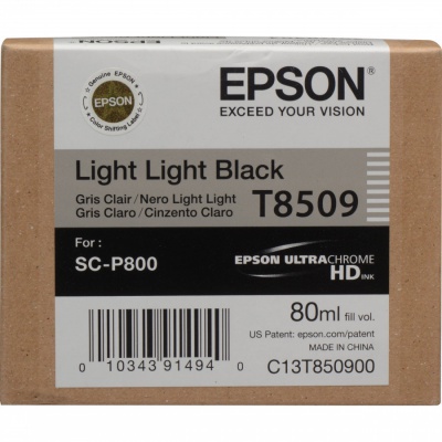 Epson T850900 svetle čierna (light black) originálna cartridge