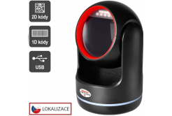 Virtuos CCD 2D čtečka Virtuos HT-861A, stacionární, USB, černá