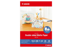 Canon Matte Photo Paper MP-101D 4076C007, 240 g/m2, 12x12cm, 30ks, matný, atramentový, biely, foto papier