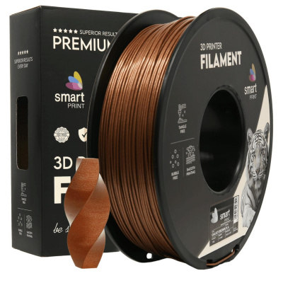 Smart Print FG-S179-E1, 3D filament, PLA, 1,75mm, 1000g, Hnedý (Galaxy brown)