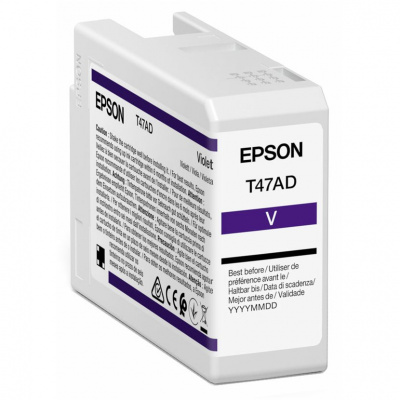 Epson T47AD C13T47AD00 fialová (violet) originální cartridge