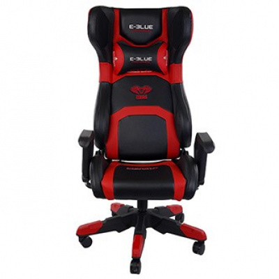 Herní židle E-blue COBRA EEC310REAA-IA, červená, Bluetooth