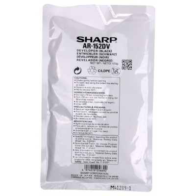 Sharp AR-208DV čierny (black) originálny developer