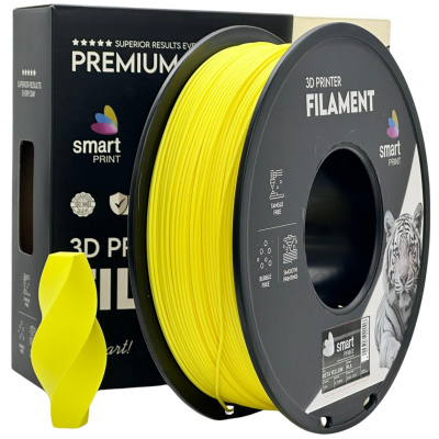 Smart Print FG-S86-E1, 3D filament, PLA, 1,75mm, 1000g, Žltý (Meta yellow)