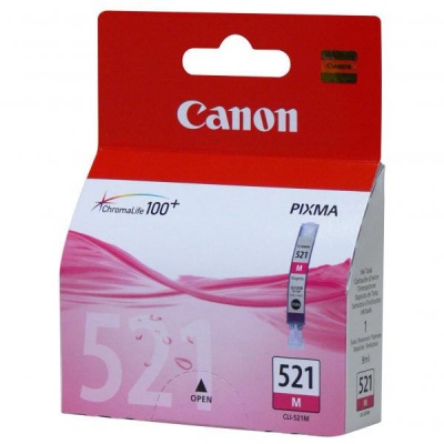 Canon CLI-521M, 2935B001 purpurová (magenta) originálna cartridge