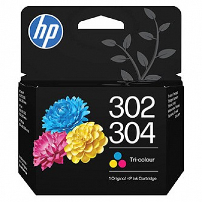 HP 302/304 B7RT6AE farebná (color) originálna cartridge