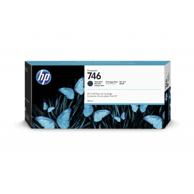 HP 746 P2V82A foto čierna (photo black) originálna cartridge