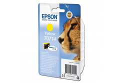 Epson originálna cartridge C13T07144012, yellow, 405 str., 5,5ml, Epson D78, DX4000, DX4050, DX5000, DX5050, DX6000, DX605