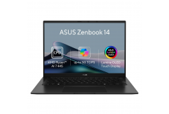 ASUS Zenbook 14/UM3406GA-OLED056WZ/AI7-445/14"/WUXGA/T/32GB/1TB/AMD int/W11H/Black/2R