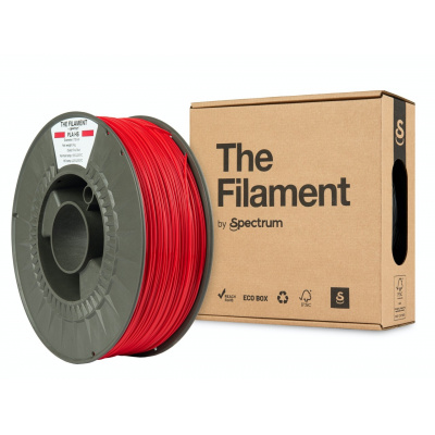 "The Filament" by Spectrum TF-24034, PLA HS, 1,75mm, 1000g, červený (Fire red)